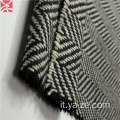 tessuto a spina di pesce in lana di lana personalizzata per tessuto